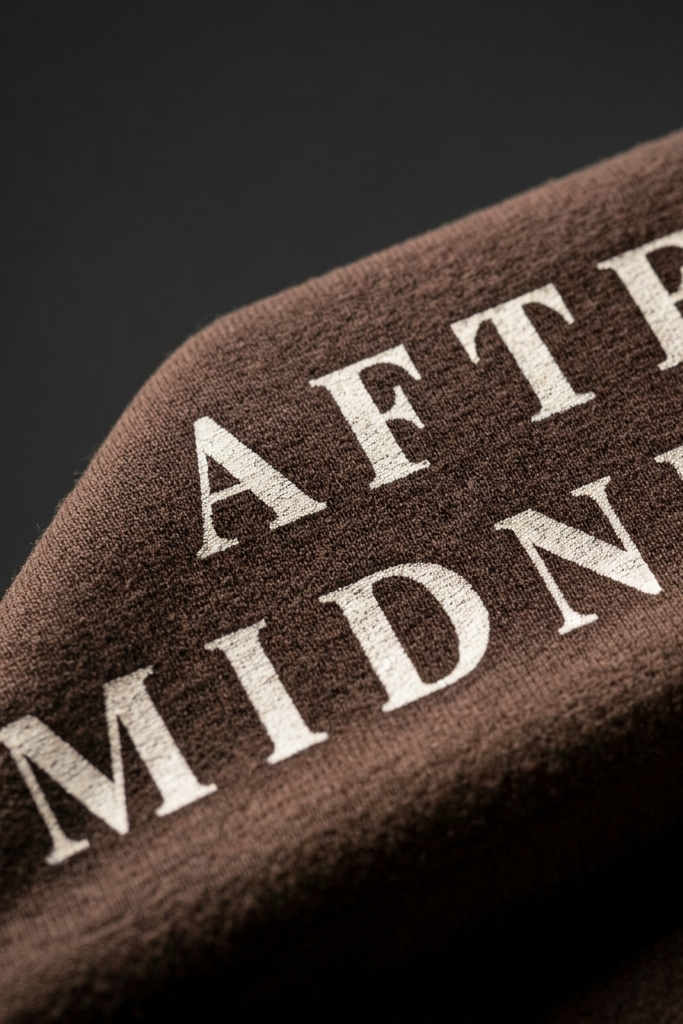 After Midnight / Brown / Oversized Tee