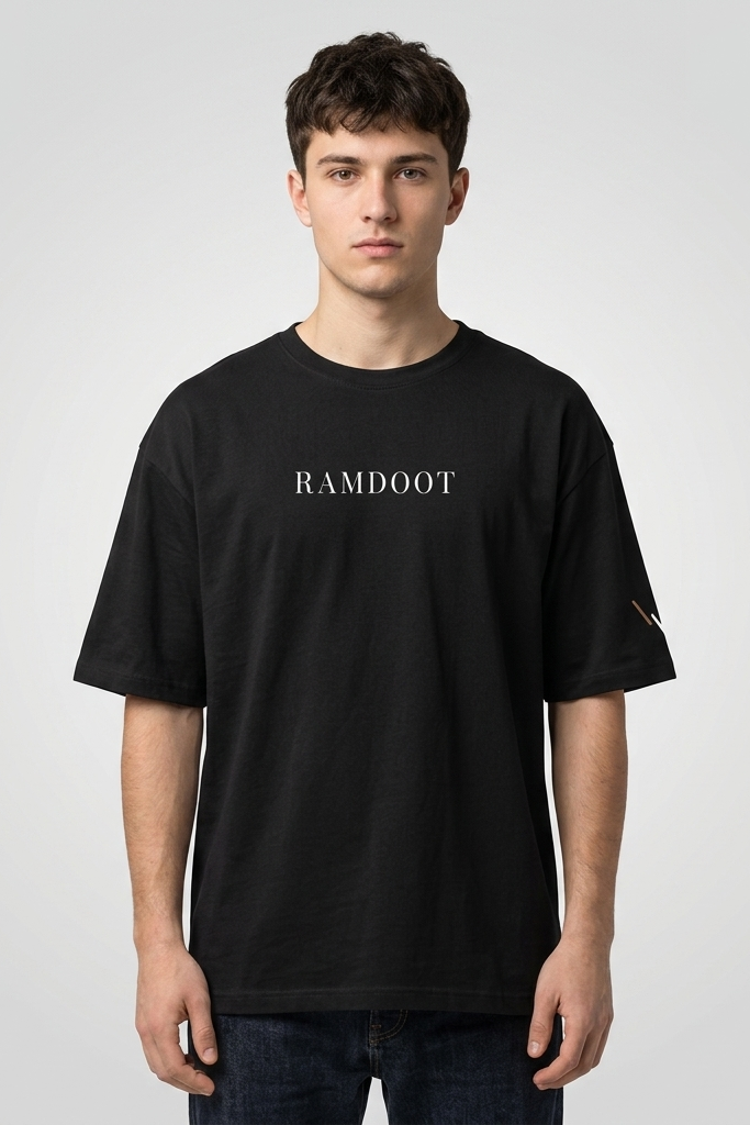 Ramdoot / Black / Oversized Tee