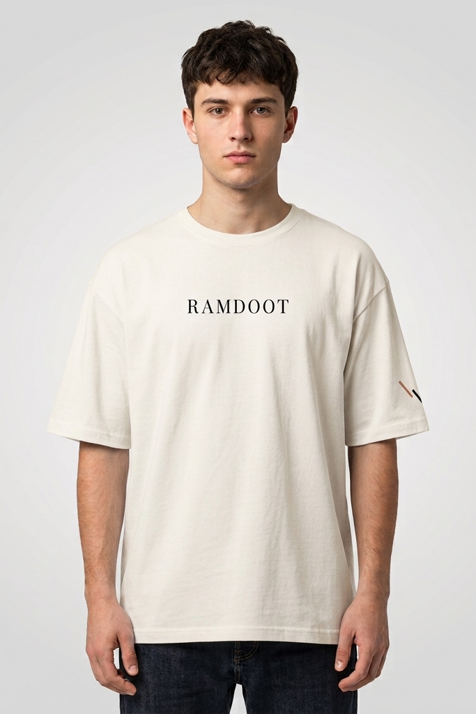 Ramdoot / Off-White / Oversized Tee