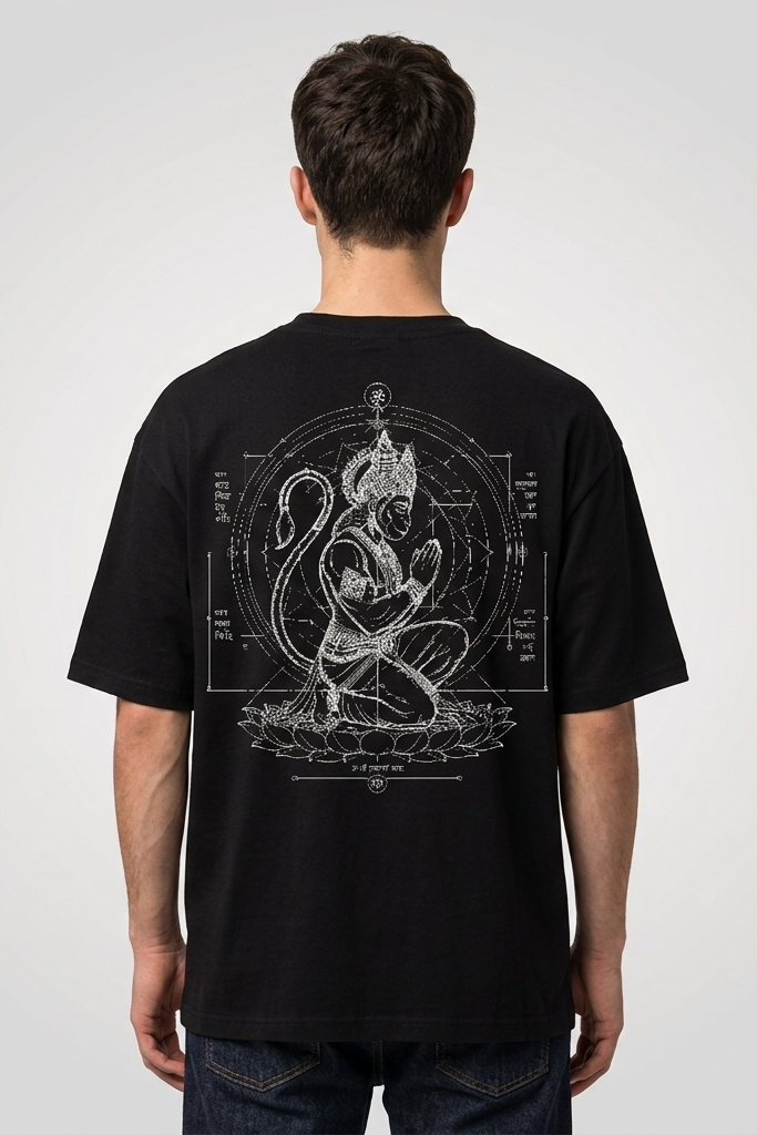Ramdoot / Black / Oversized Tee