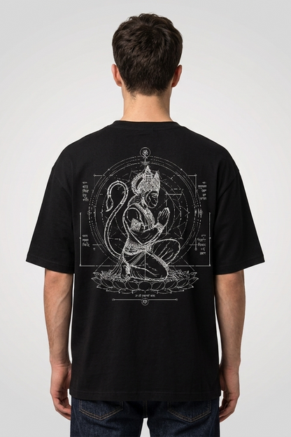 Ramdoot / Black / Oversized Tee