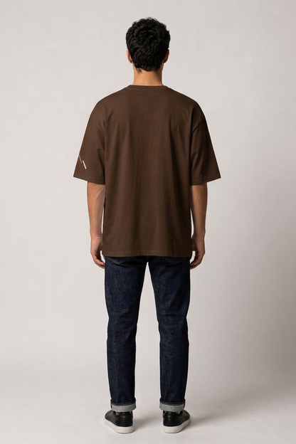 Horizon / Brown / Oversized Tee