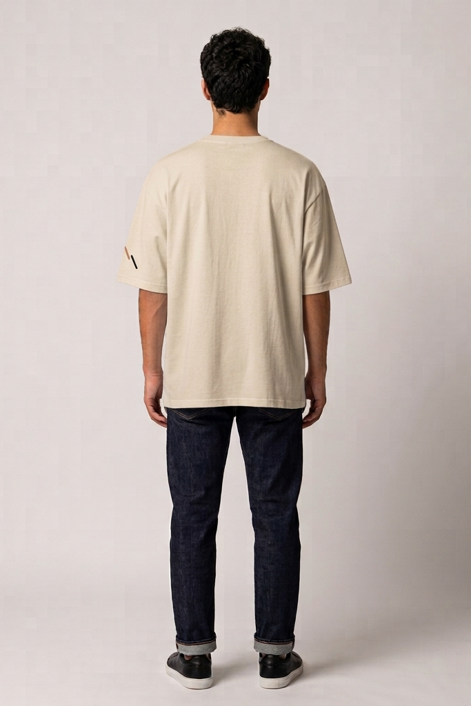 Horizon / Beige / Oversized Tee