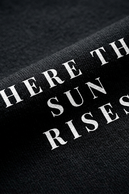 Horizon / Black / Oversized Tee