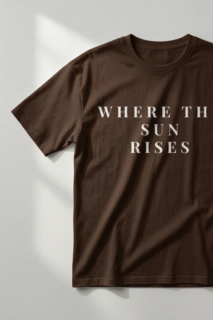 Horizon / Brown / Oversized Tee