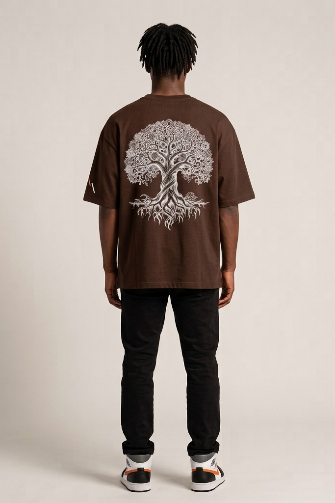 Heirloom / Brown / Oversized Tee