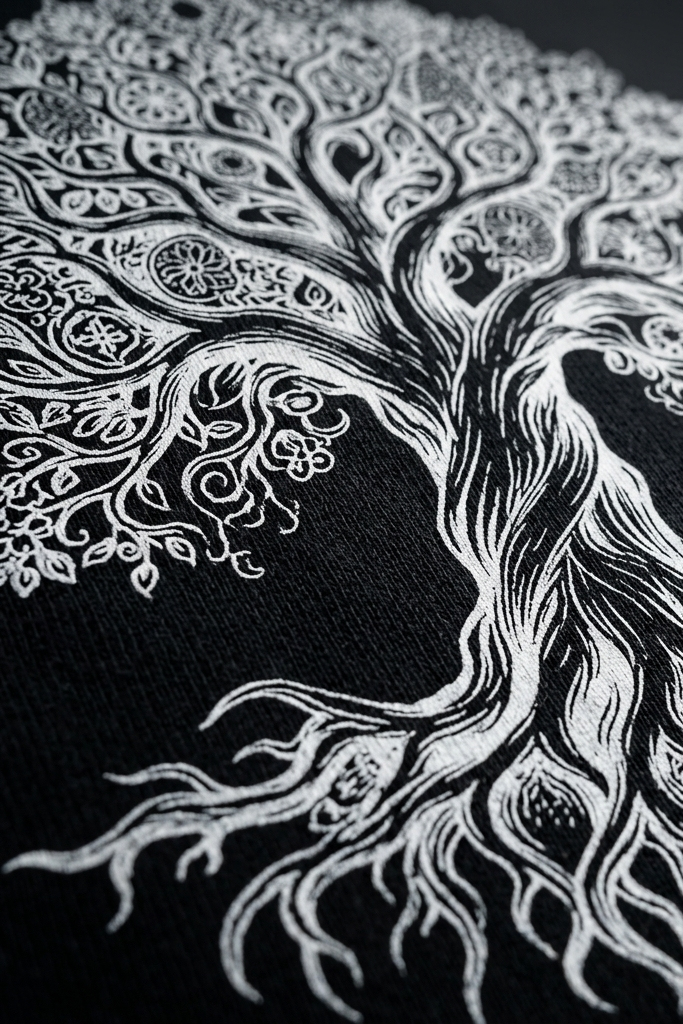 Heirloom / Black / Oversized Tee