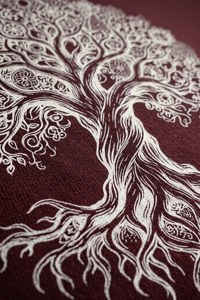 Heirloom / Maroon / Oversized Tee