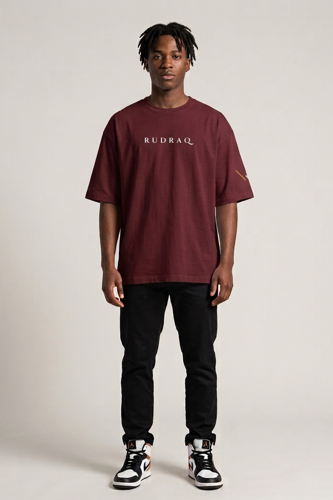 Heirloom / Maroon / Oversized Tee