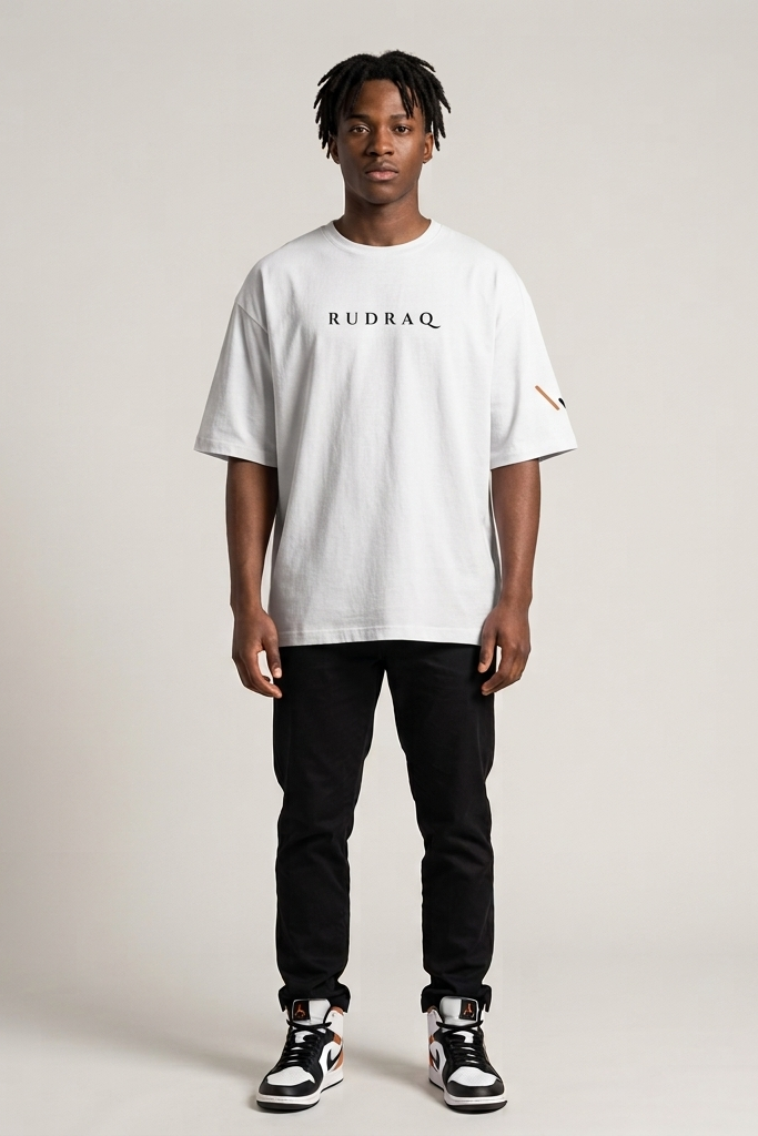 Heirloom / White / Oversized Tee