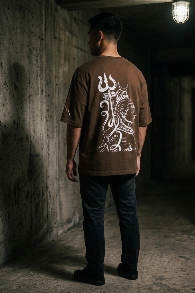 Reverence / Brown / Oversized Tee