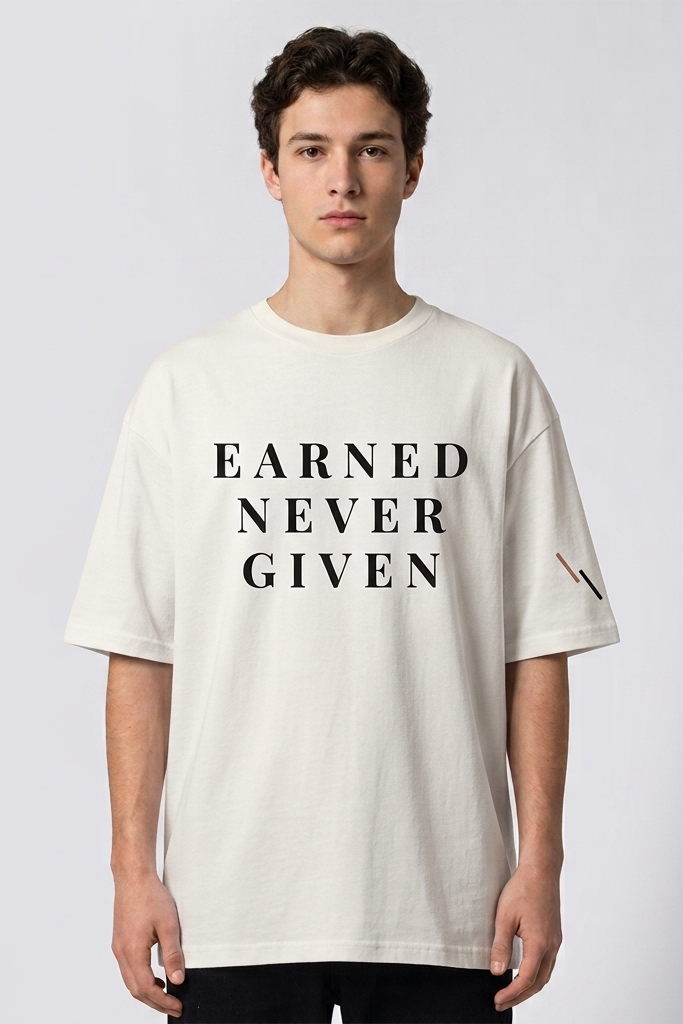 Forged / Off-White / Oversized Tee