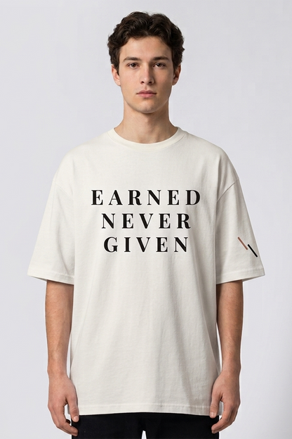 Forged / Off-White / Oversized Tee