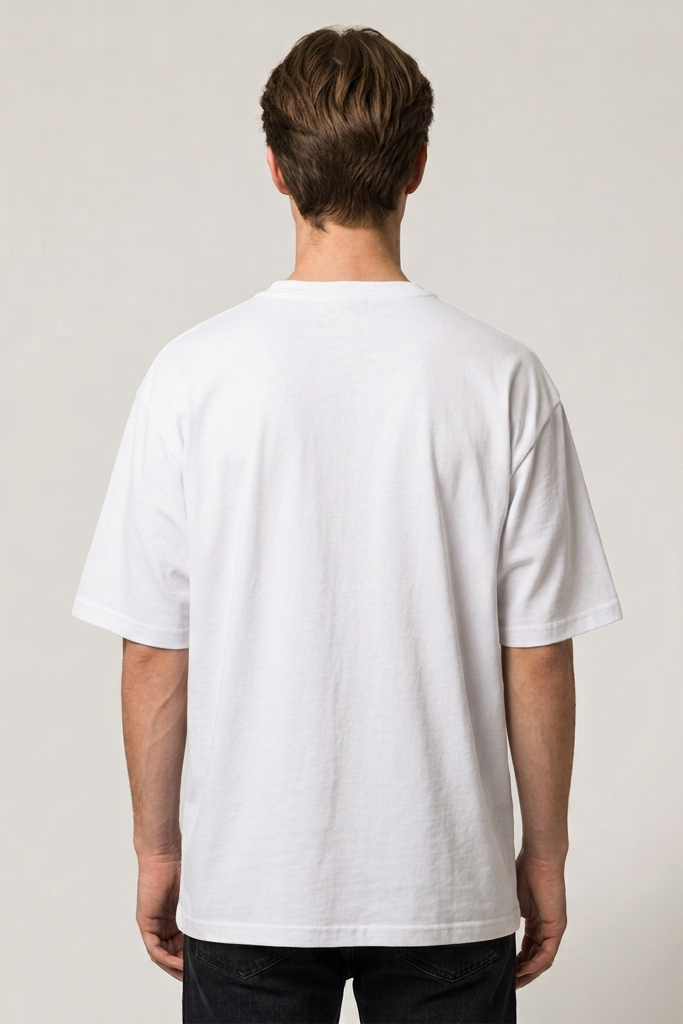 Ascent / White / Oversized Tee