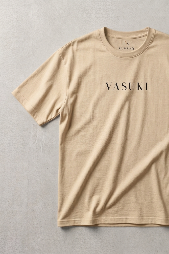 Vasuki / Beige / Oversized Tee