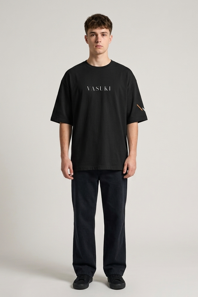 Vasuki / Black / Oversized Tee