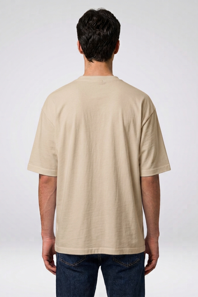 After Midnight / Beige / Oversized Tee