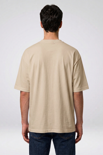 After Midnight / Beige / Oversized Tee
