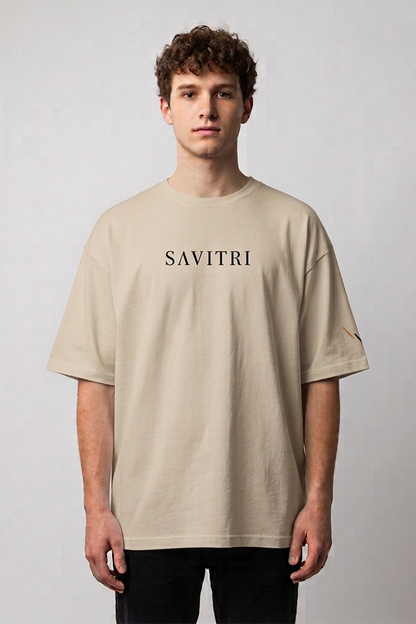 Savitri / Beige / Oversized Tee
