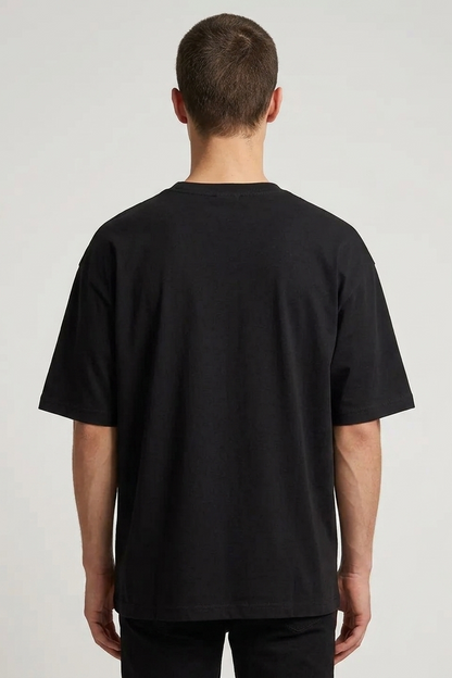 Solitude / Black / Oversized Tee