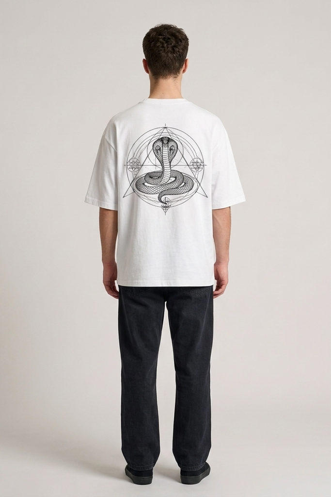 Vasuki / White / Oversized Tee