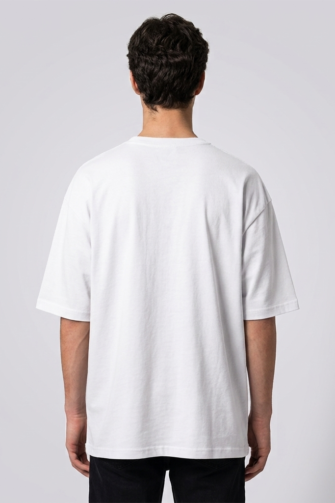 Forged / White / Oversized Tee
