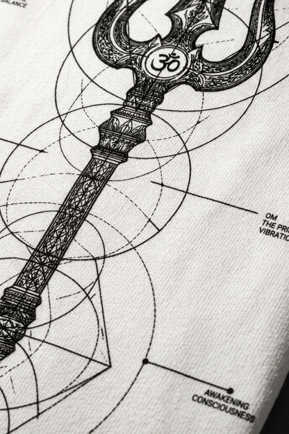Triguna / White / Oversized Tee