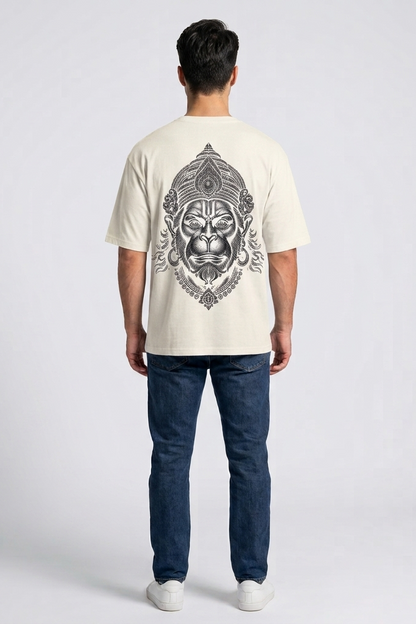 Anjaneya / Off-White / Oversized Tee