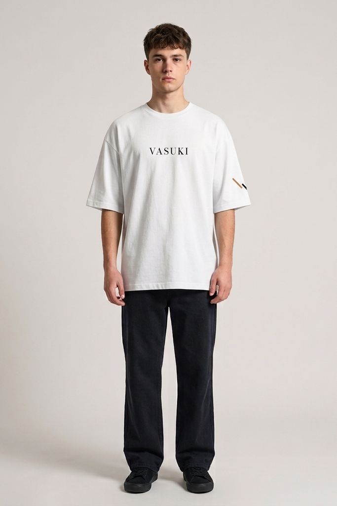 Vasuki / White / Oversized Tee