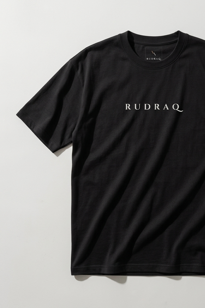 Stillness / Black / Oversized Tee