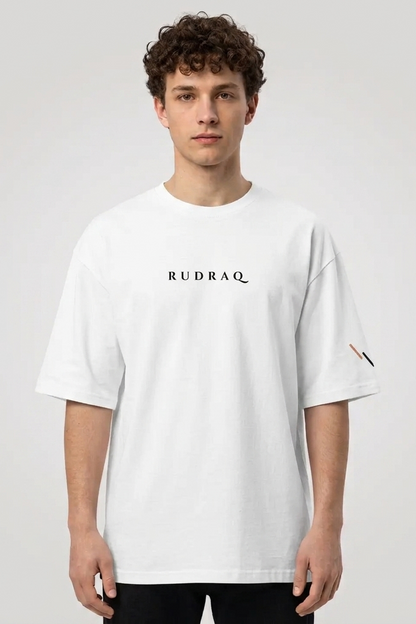 Labyrinth / White / Oversized Tee