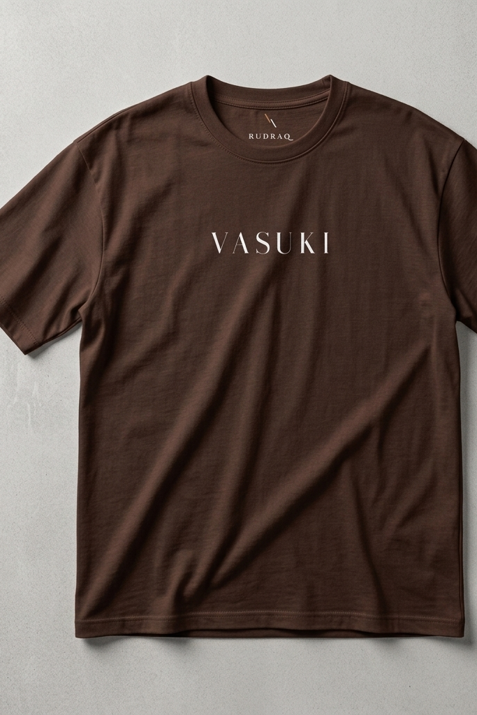 Vasuki / Brown / Oversized Tee