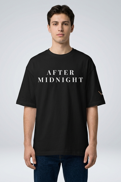 After Midnight / Black / Oversized Tee