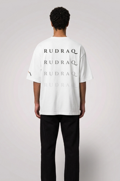 Echo / White / Oversized Tee
