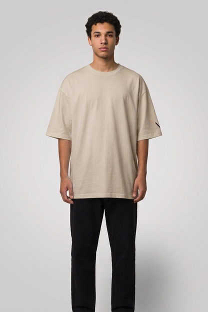 Echo / Beige / Oversized Tee