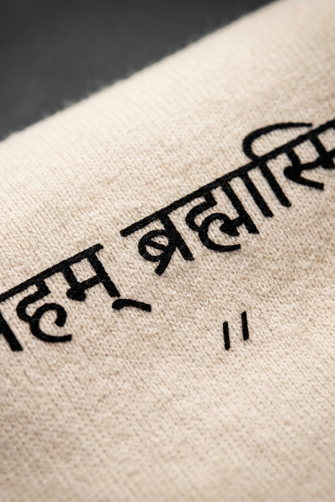 Advaita / Beige / Oversized Tee