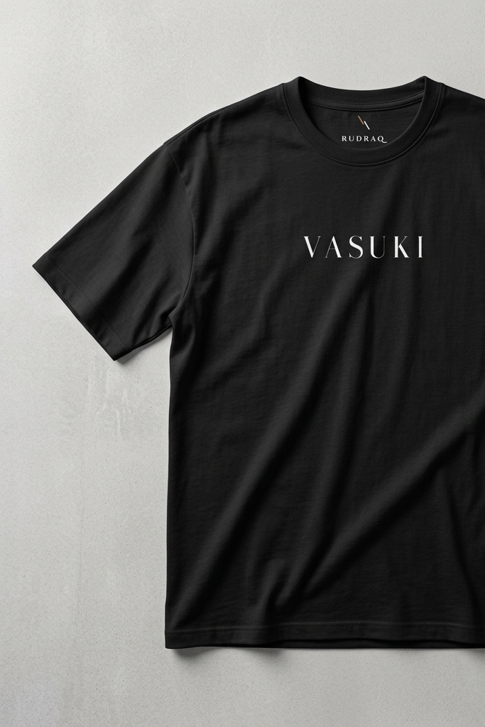 Vasuki / Black / Oversized Tee