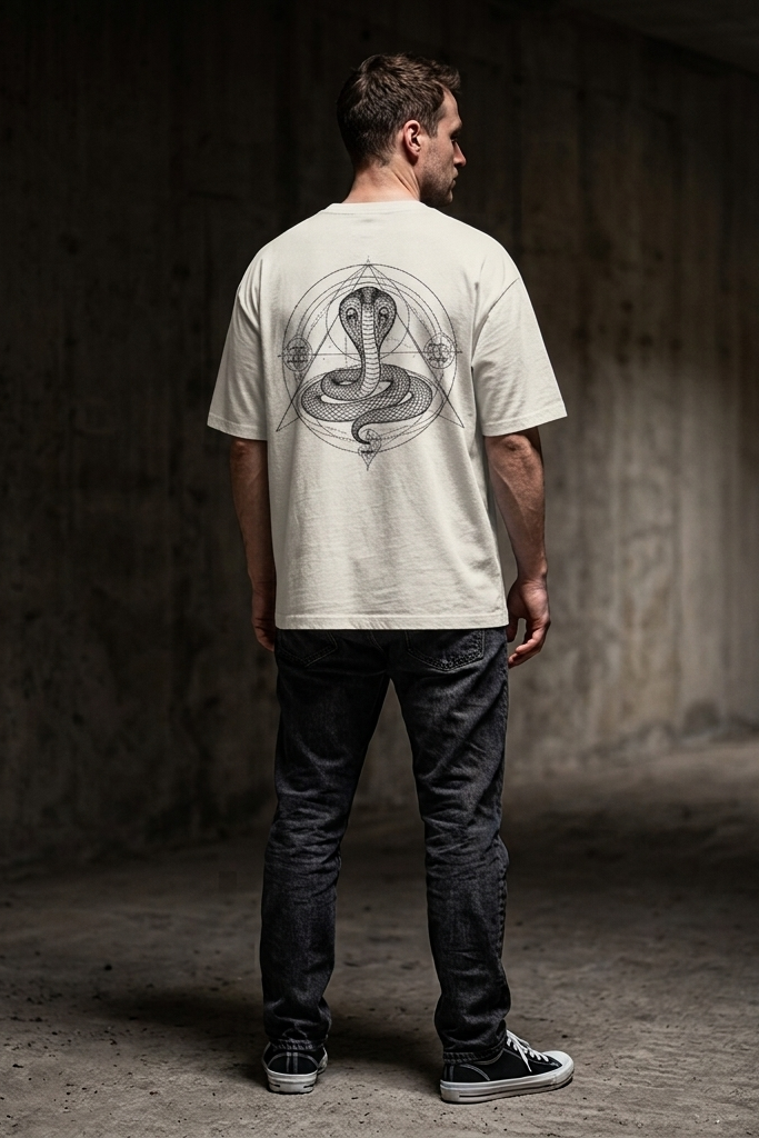 Vasuki / Off-White / Oversized Tee