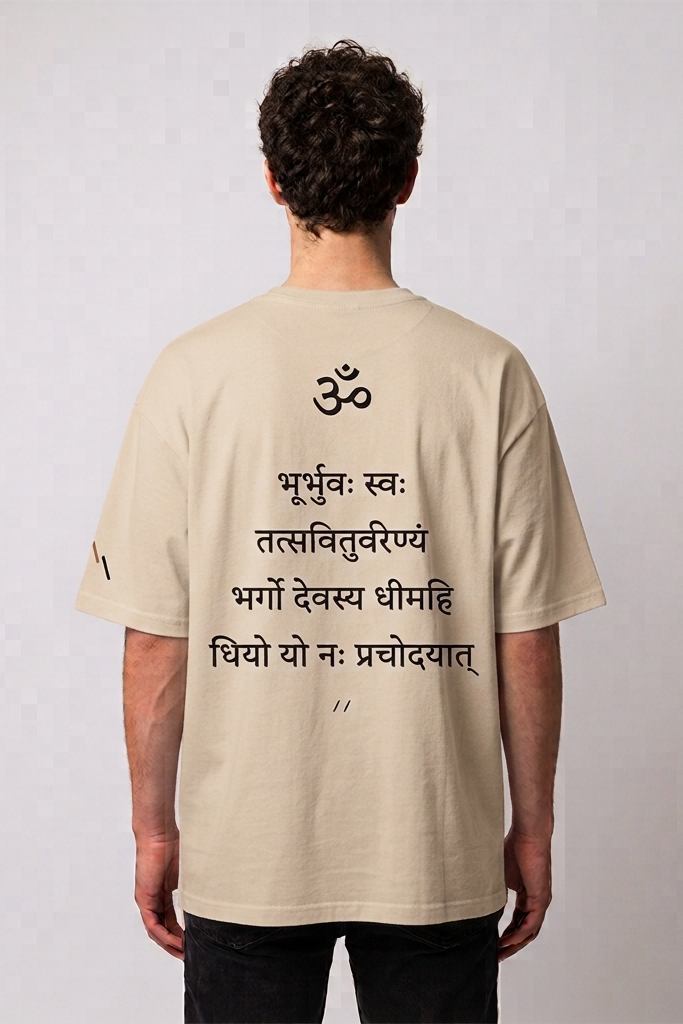 Savitri / Beige / Oversized Tee