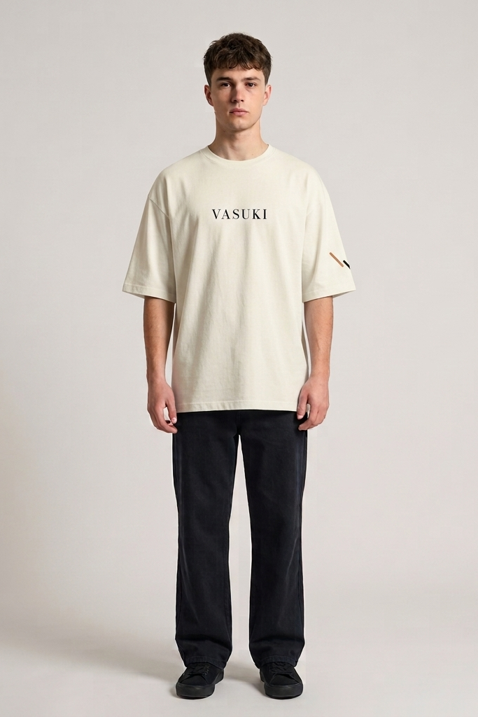 Vasuki / Off-White / Oversized Tee