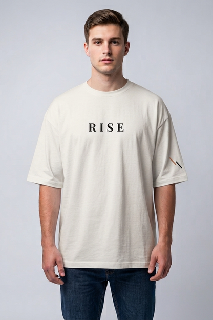 Rise / Off-White / Oversized Tee