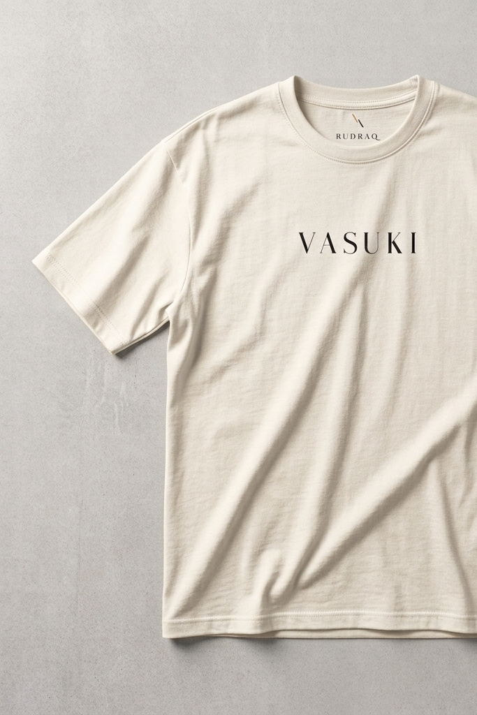 Vasuki / Off-White / Oversized Tee