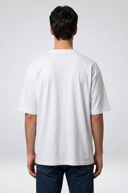 After Midnight / White / Oversized Tee