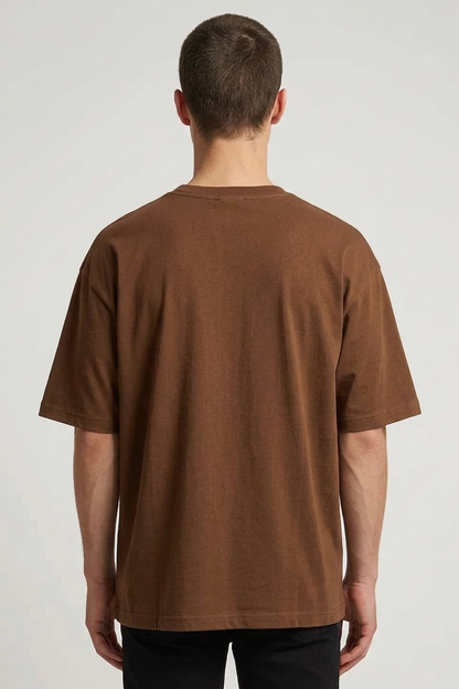 Solitude / Brown / Oversized Tee