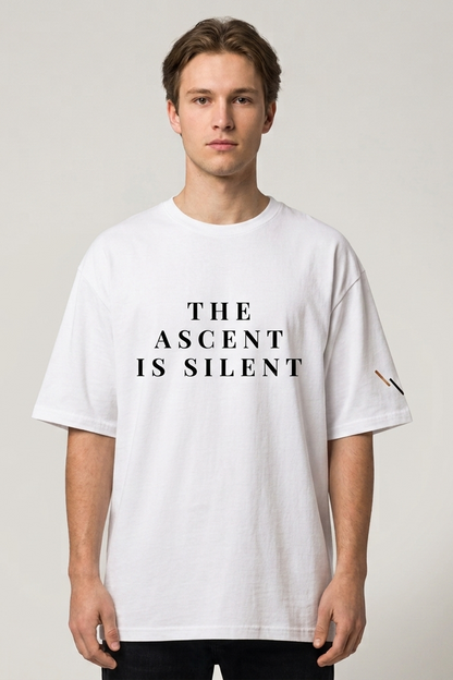 Ascent / White / Oversized Tee