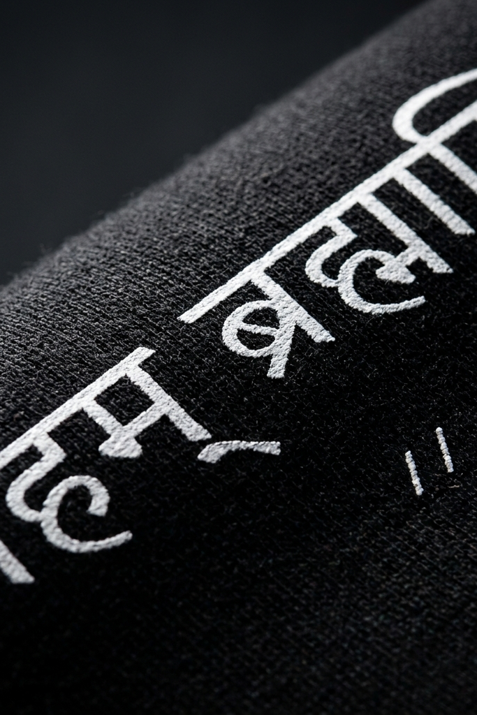 Advaita / Black / Oversized Tee
