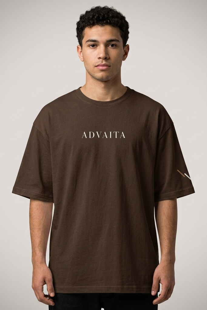 Advaita / Brown / Oversized Tee