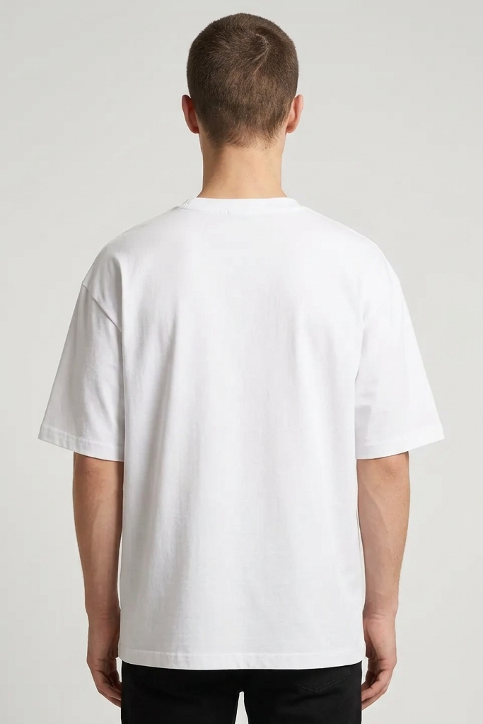 Solitude / White / Oversized Tee