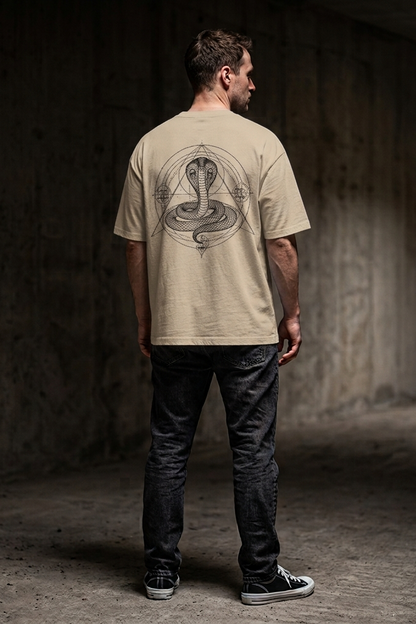 Vasuki / Beige / Oversized Tee