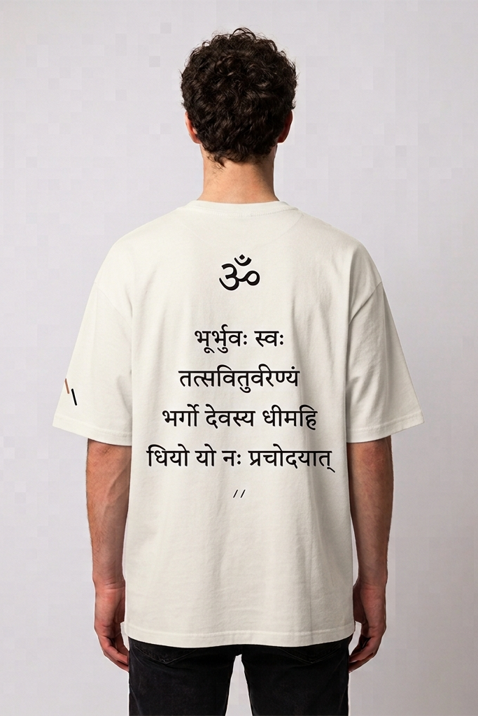 Savitri / Off-White / Oversized Tee